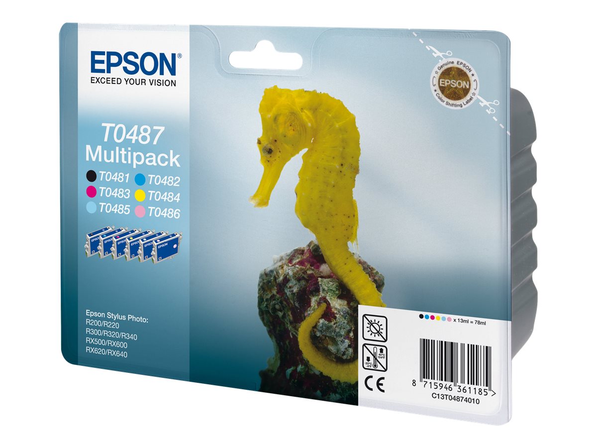 Pack Tinteiros Epson T0487 6 Cores - Imagem 2