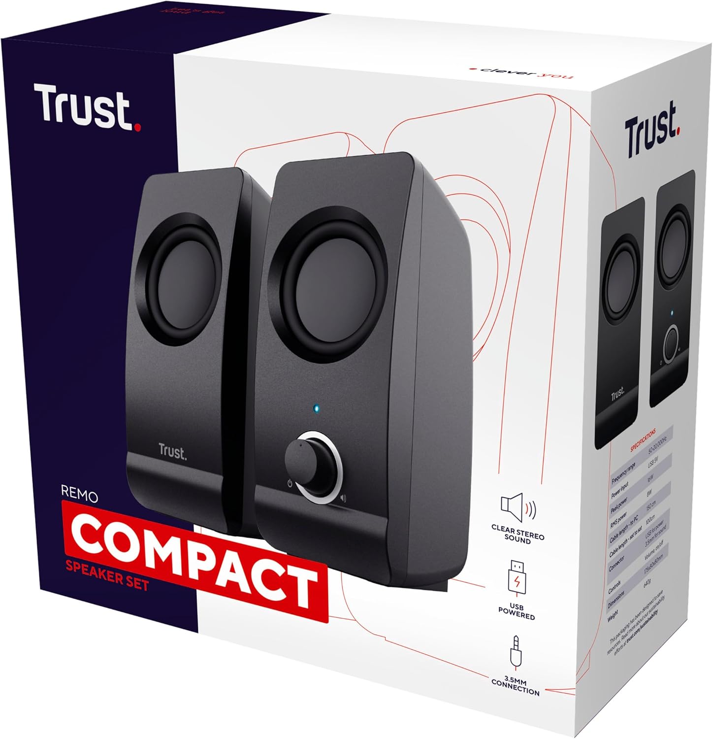 Altifalantes Trust Remo 2.0 Portáteis 8 Watt - Imagem 8
