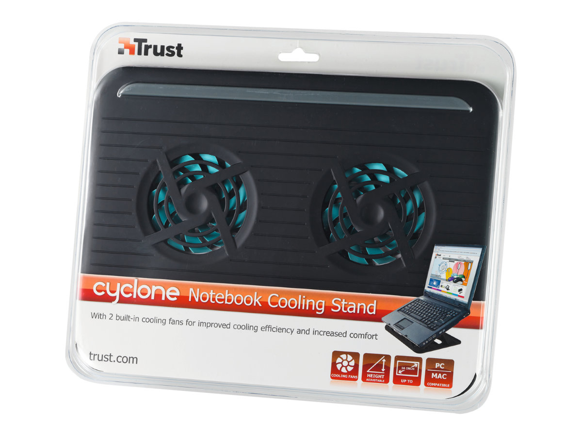 Base de Refrigeração Trust Cyclone para Portátil