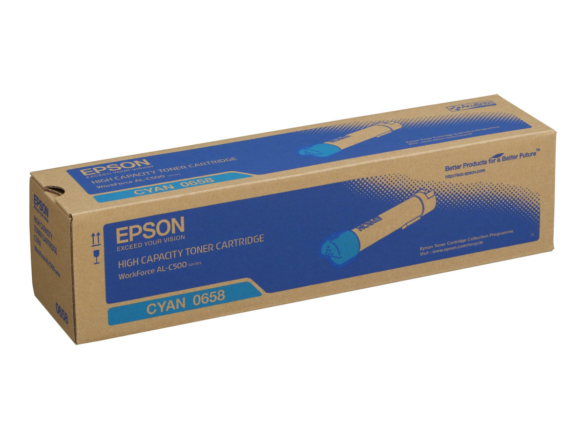 Toner Epson Original Ciano Alta Capacidade - Imagem 1