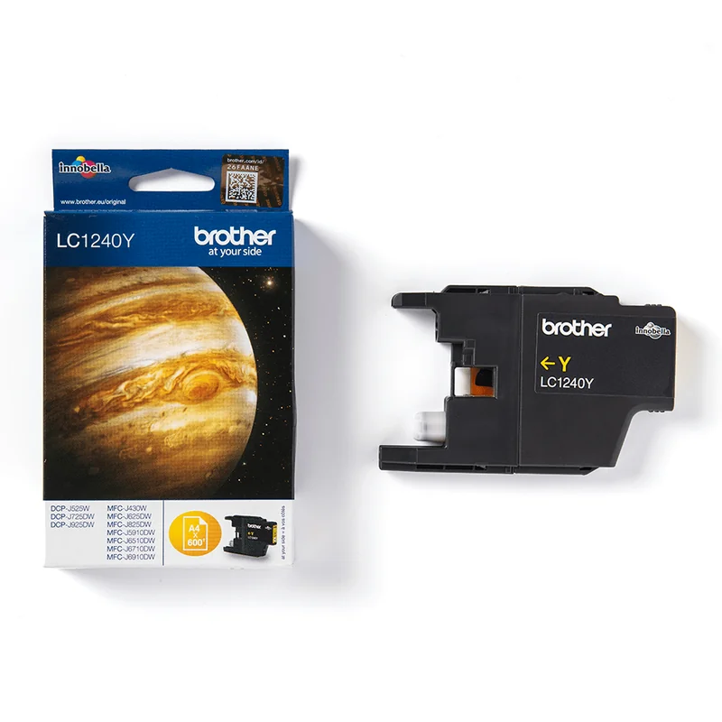 Tinteiro Brother LC-123 Amarelo Capacidade Standard 600 Páginas - Imagem 3
