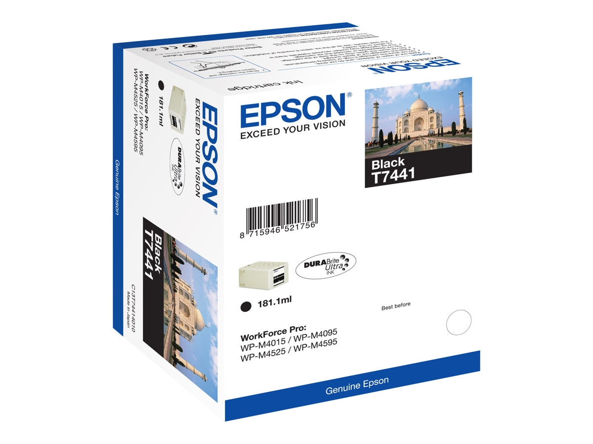 Tinteiro Epson T7441 Preto 181.1 ml Original - Imagem 2