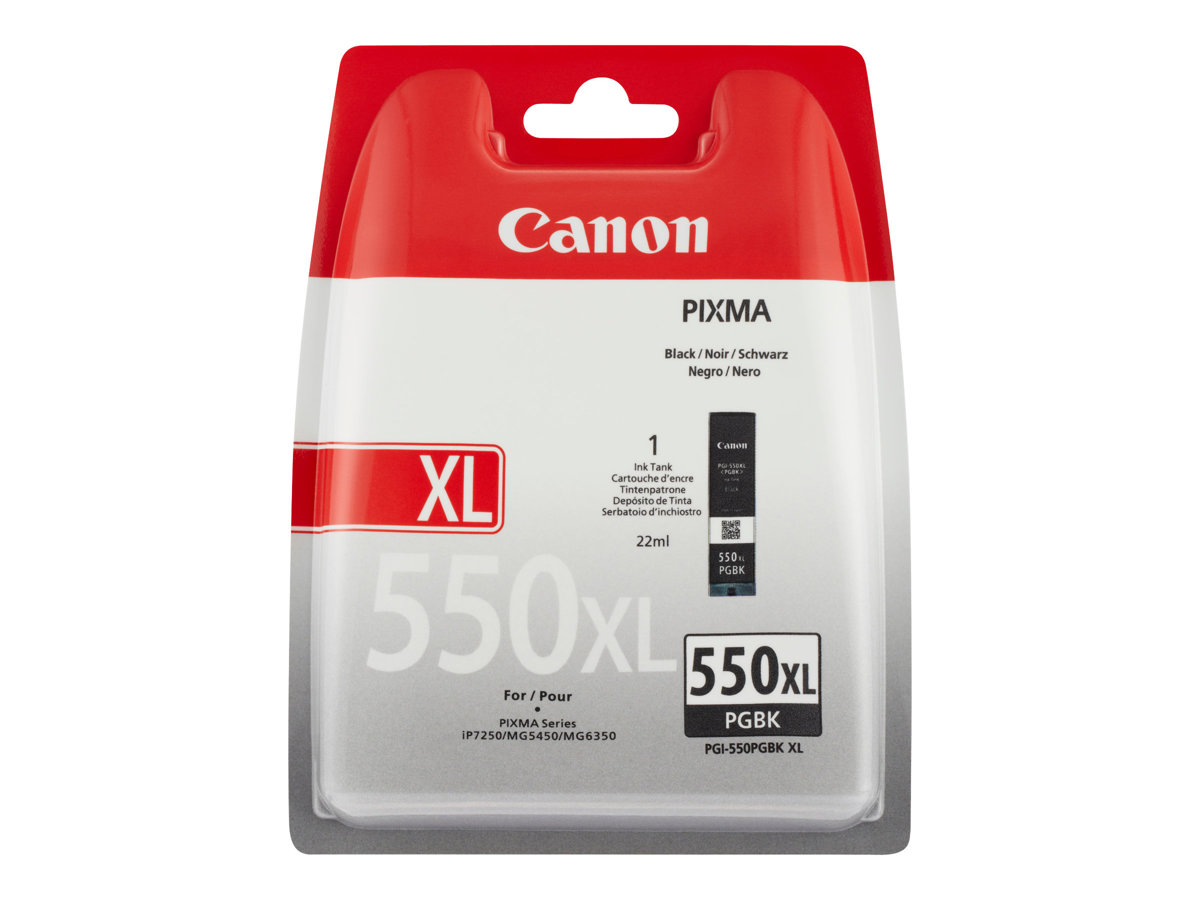 Tinteiro Canon PGI-550PGBK Preto XL Original - Imagem 3