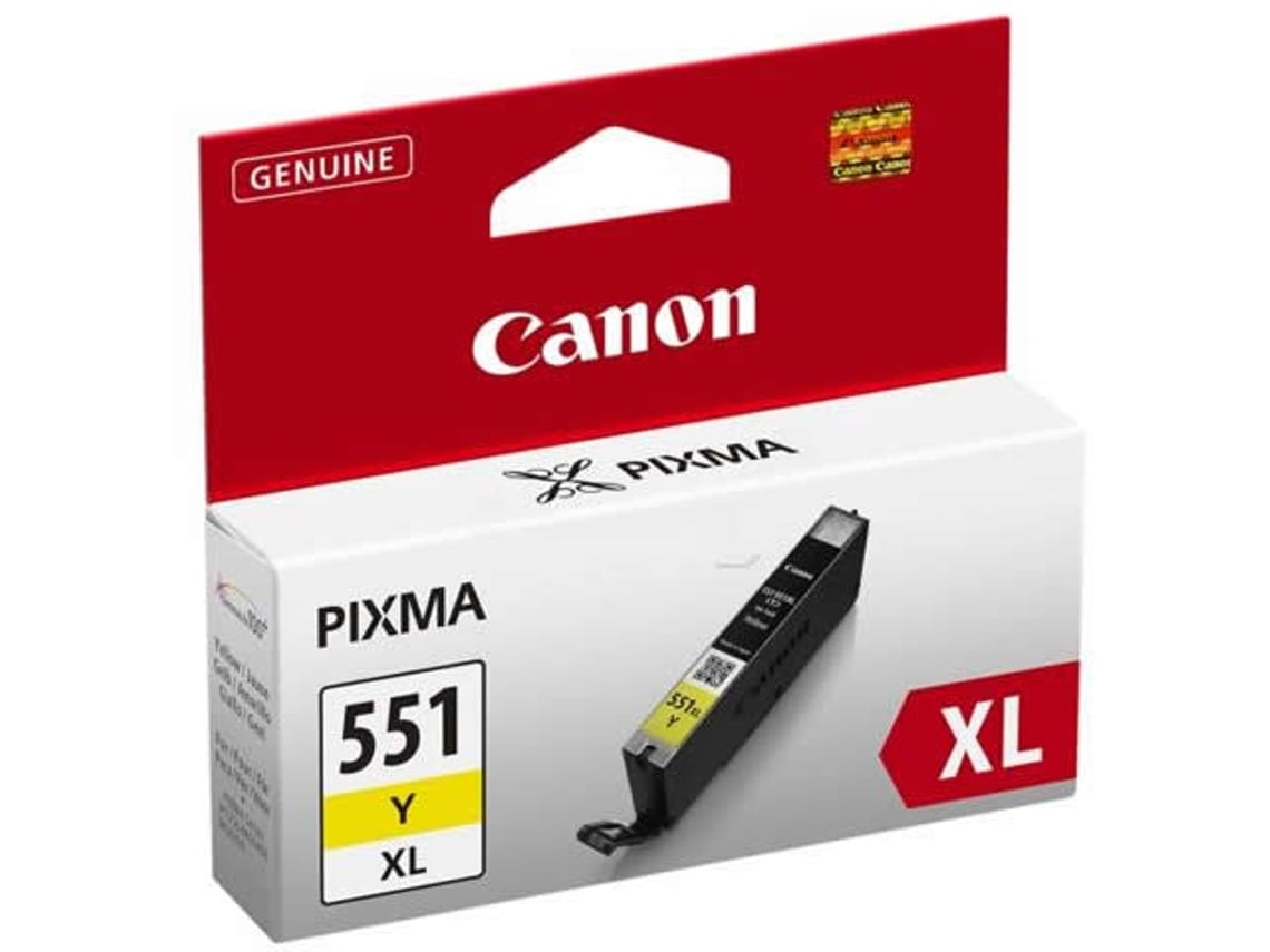 Tinteiro Canon CLI-551Y XL Amarelo 11ml