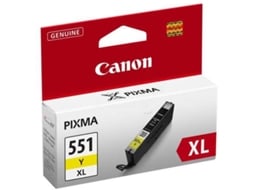 Tinteiro Canon CLI-551Y XL Amarelo 11ml - Imagem 2