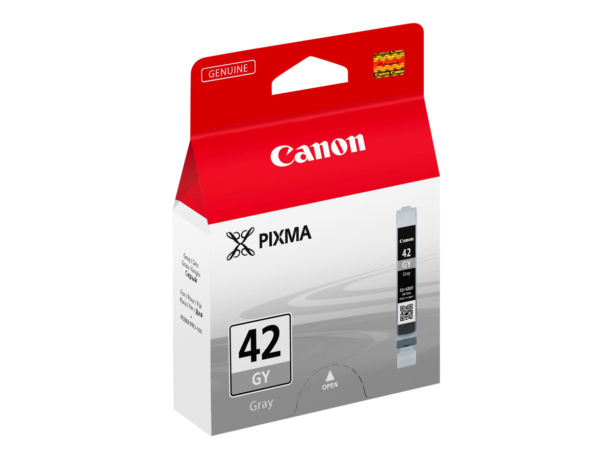 Cartucho de Tinta Canon CLI-42GY Cinza 13ml Original - Imagem 2