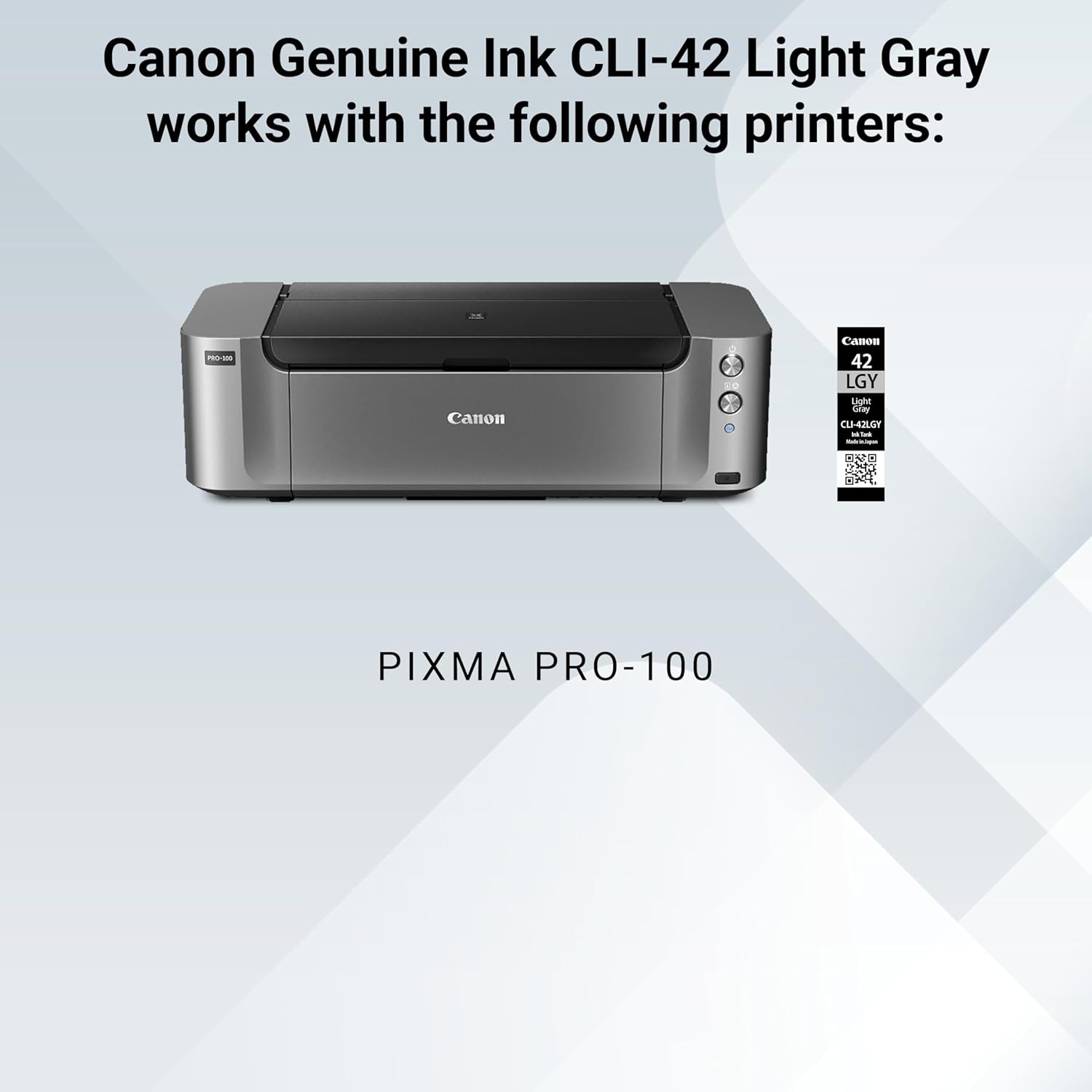 Tanque de Tinta Canon CLI-42LGY Cinza Claro 13 ml - Imagem 5