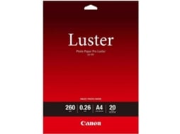 Papel Fotográfico Canon Pro Luster LU101 A4 20 Folhas - Imagem 2
