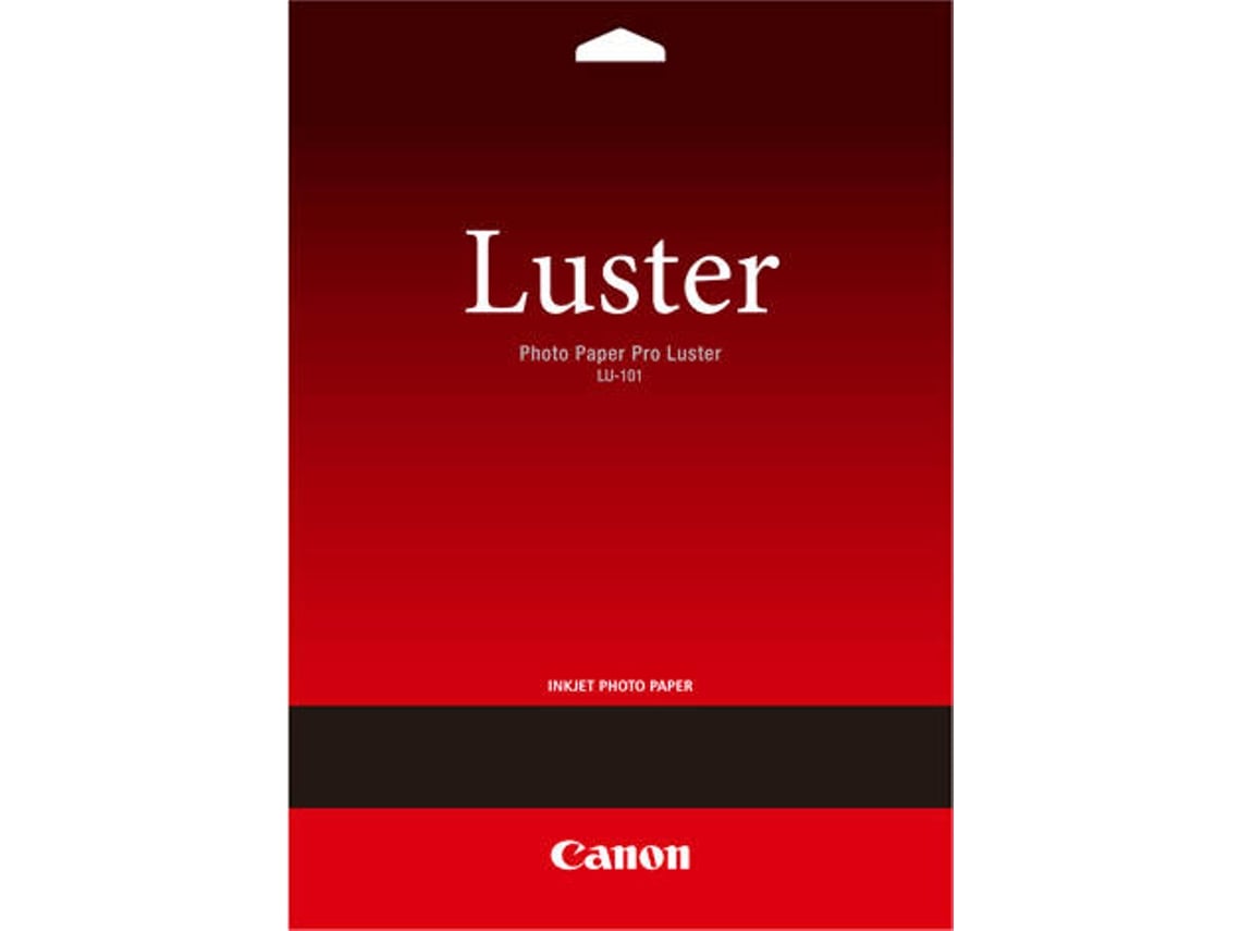 Papel Fotográfico Canon Pro Luster LU101 A3+ 20 Folhas