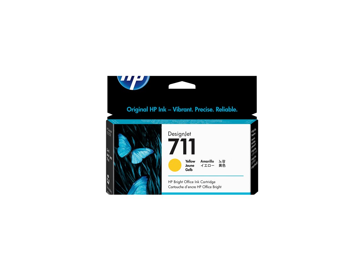 Tinteiro HP DesignJet 711 Amarelo 29ml - Imagem 4