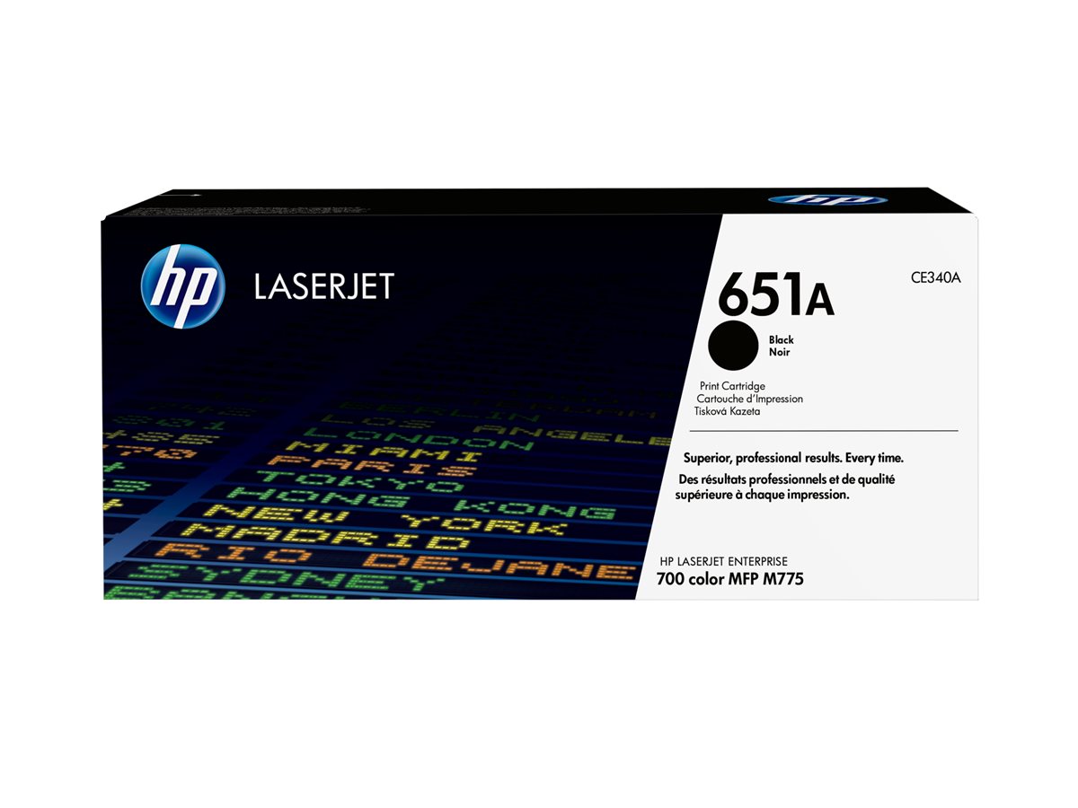 Toner HP LaserJet 651A Preto Original - Imagem 2