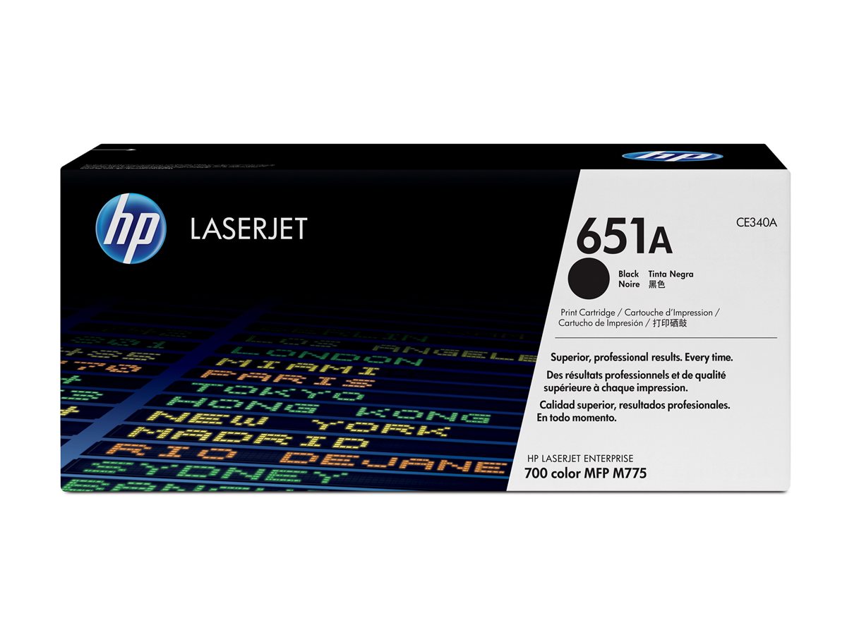 Toner HP LaserJet 651A Preto Original - Imagem 3