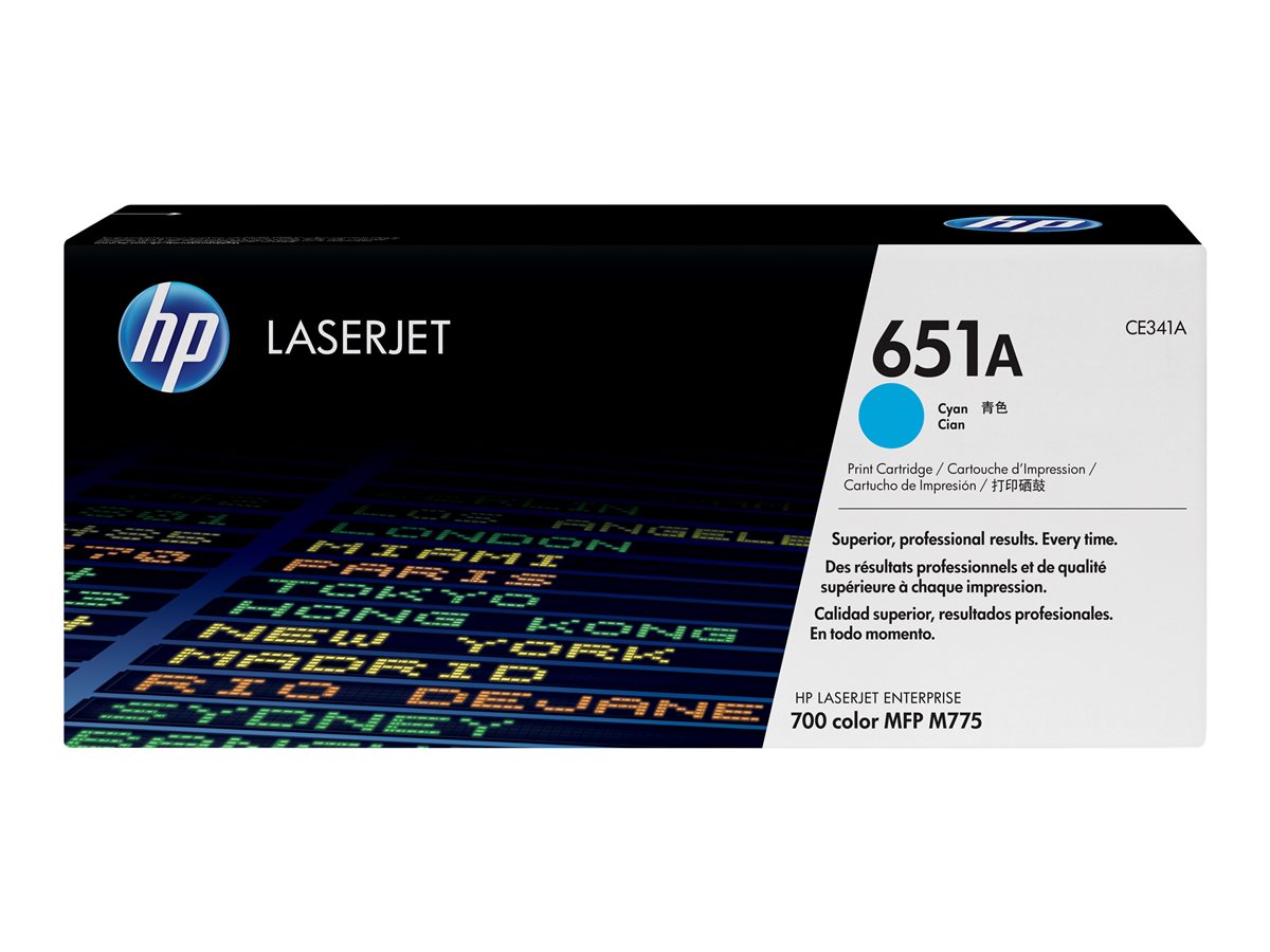Toner HP 651A Original Ciano - Imagem 1