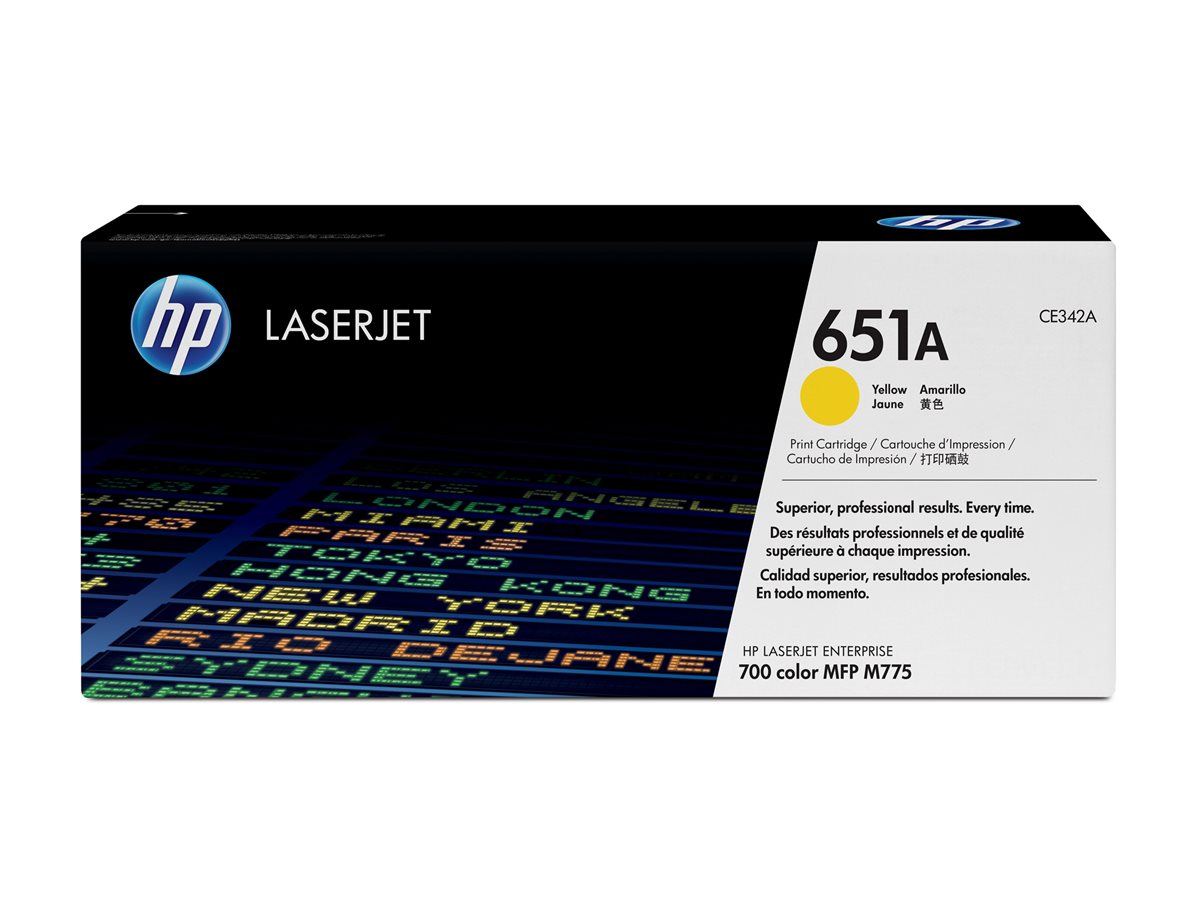 Cartucho Toner HP 651A Amarelo Original - Imagem 4