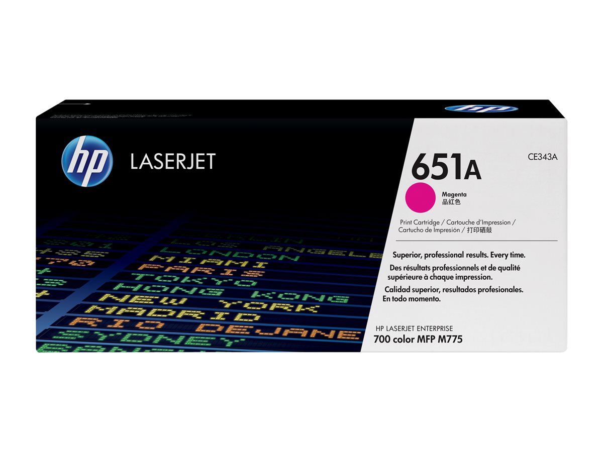 Cartucho Toner HP 651A Magenta - Imagem 2