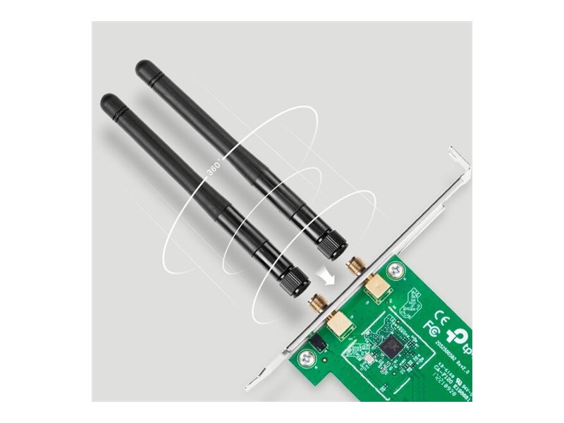Placa de Rede TP-Link TL-WN881ND PCIe Wireless N - Imagem 2