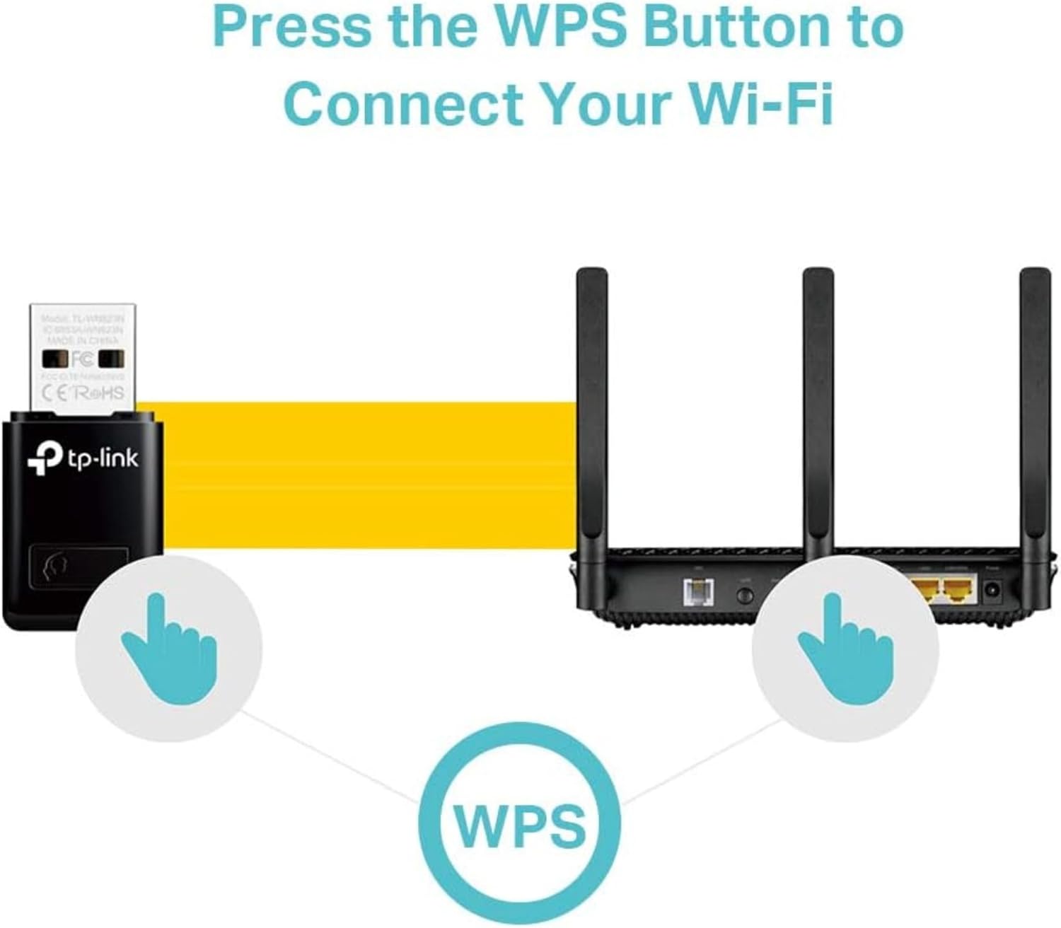 Adaptador Wi-Fi TP-Link TL-WN823N USB - Imagem 2