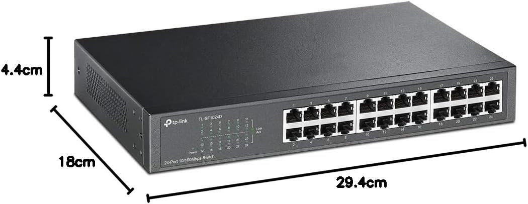 Comutador TP-Link TL-SF1024D 24 Portas Desktop - Imagem 8