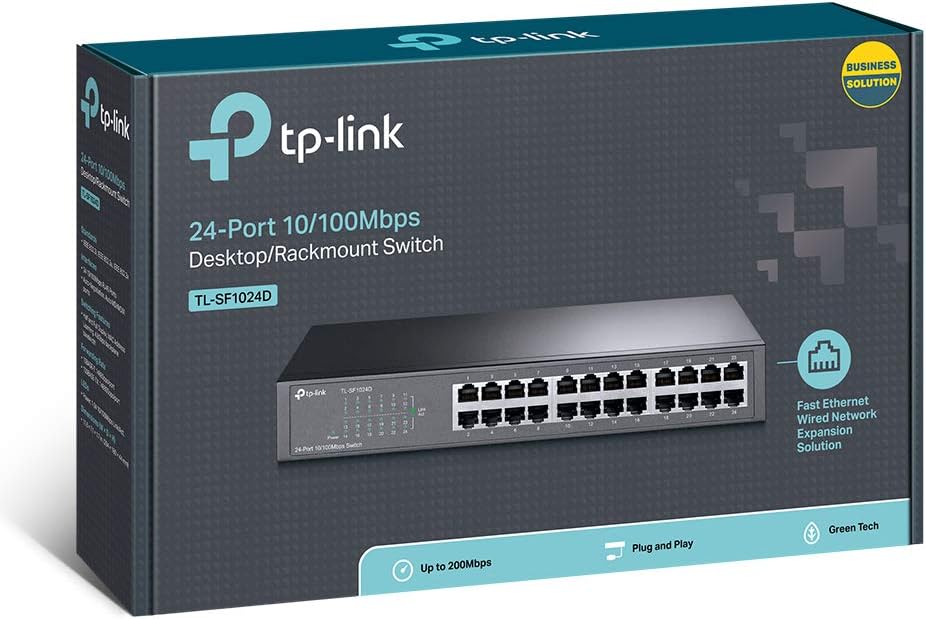 Comutador TP-Link TL-SF1024D 24 Portas Desktop - Imagem 4