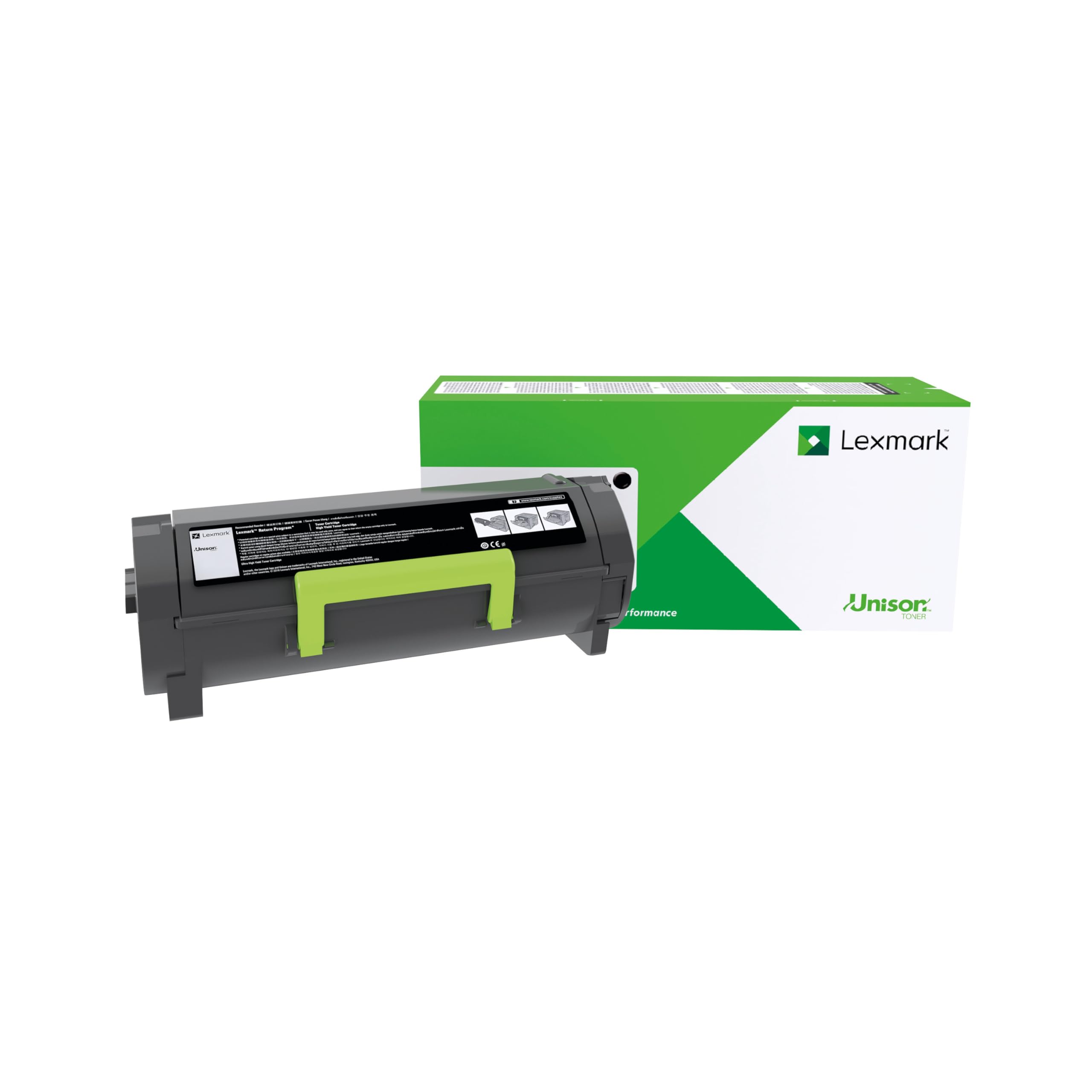 Cartucho de Toner Lexmark 602H Preto Alto Rendimento Original