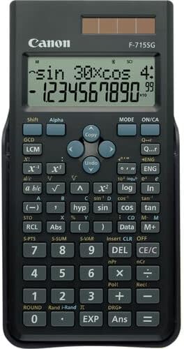 Calculadora Científica Canon F-715SG Ecrã de 2 Linhas Preto - Imagem 2