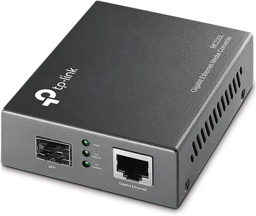 Conversor de Fibra TP-Link MC220L Gigabit 10 km