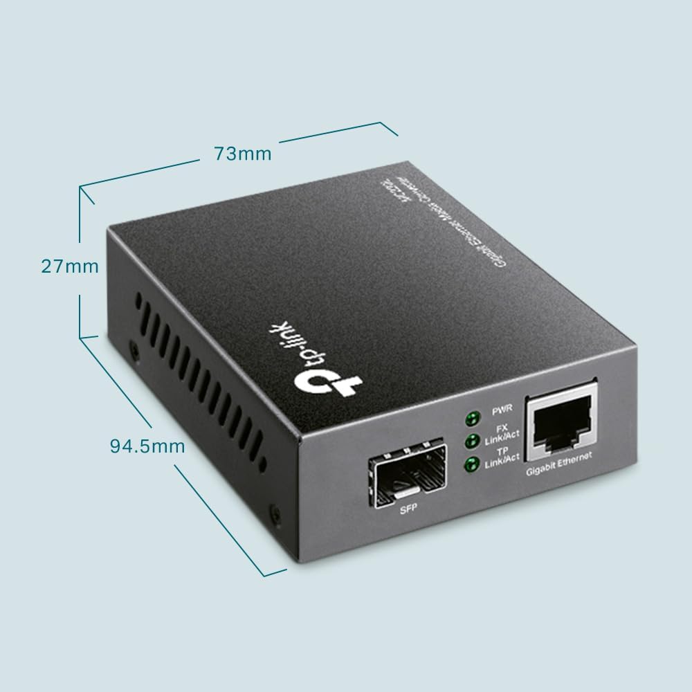 Conversor de Fibra TP-Link MC220L Gigabit 10 km - Imagem 6
