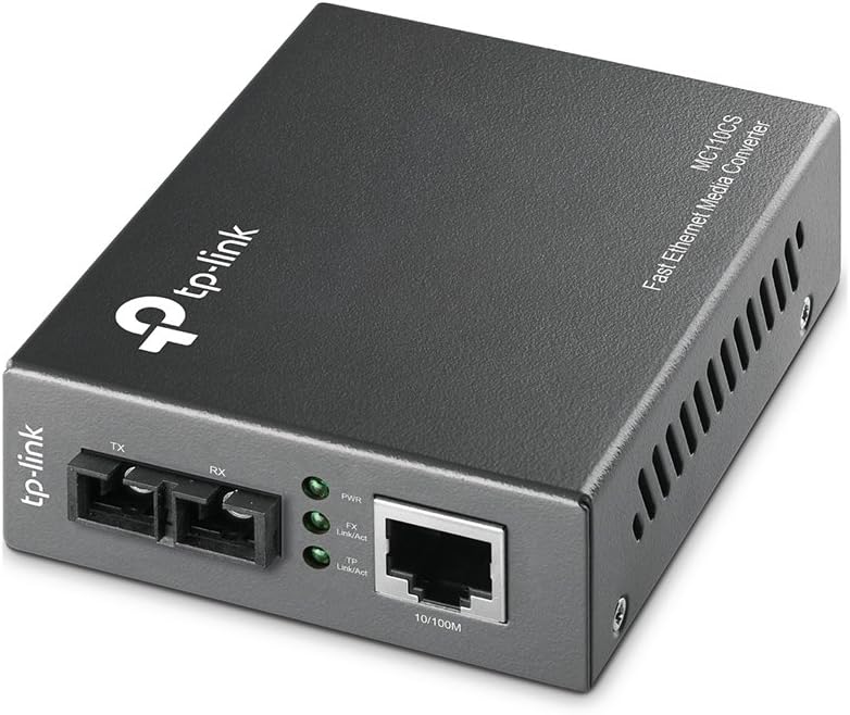 Conversor de Média TP-Link MC110CS 100Mbps Fibra Monomodo SC 20km - Imagem 1