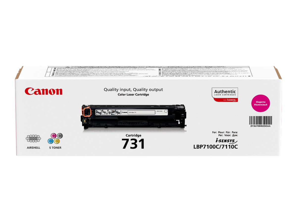 Cartucho Toner Canon 731 M Magenta Original - Imagem 2