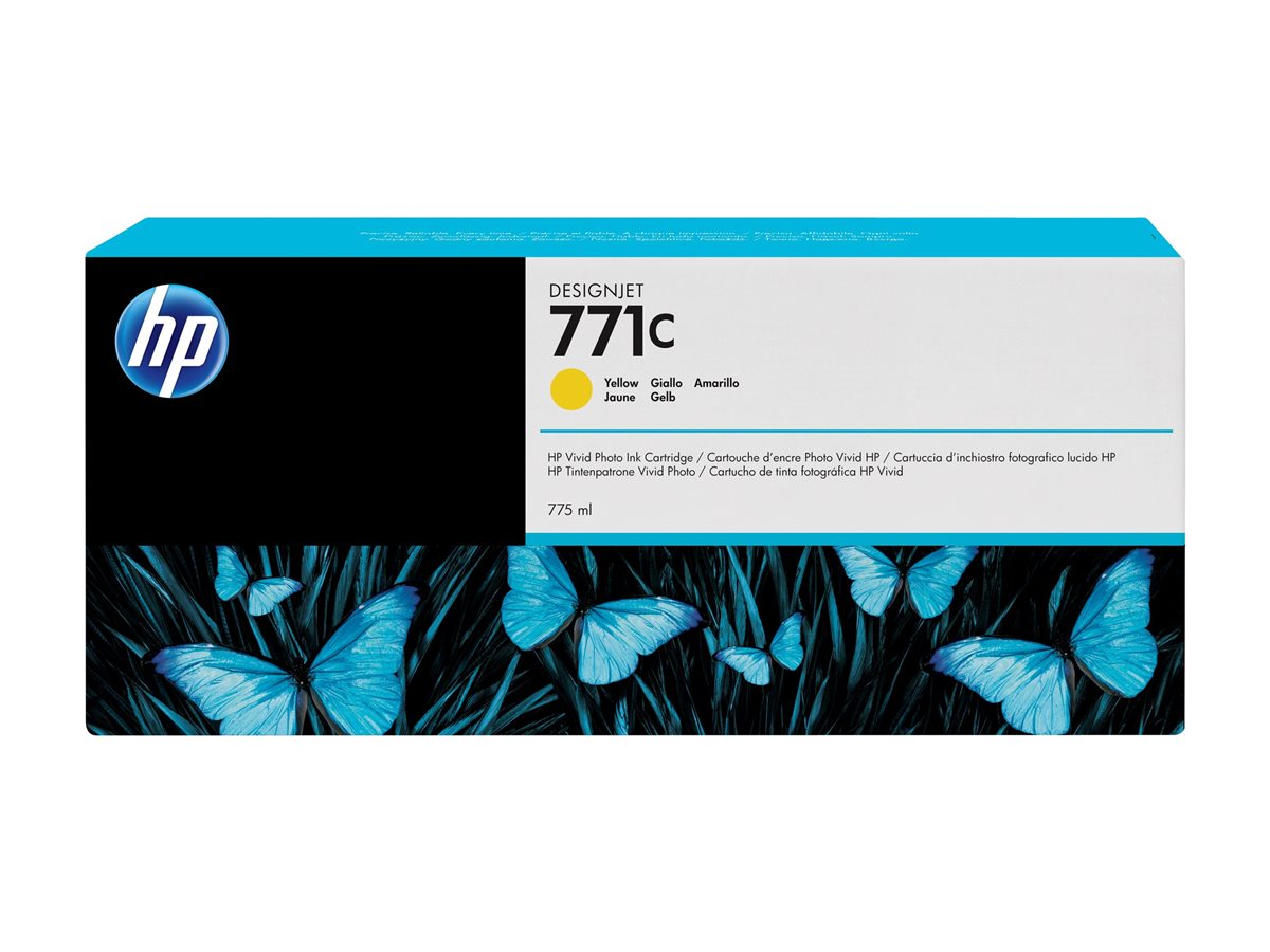 Tinteiro Original HP 771C 775ml Amarelo