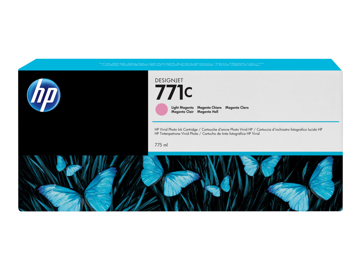 Tinteiro HP 771C 775 ml Magenta Claro Original