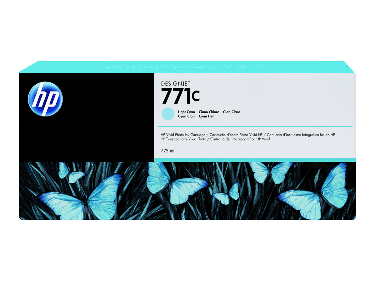 Tinteiro HP 771C 775 ml Azul Cyan Claro Original