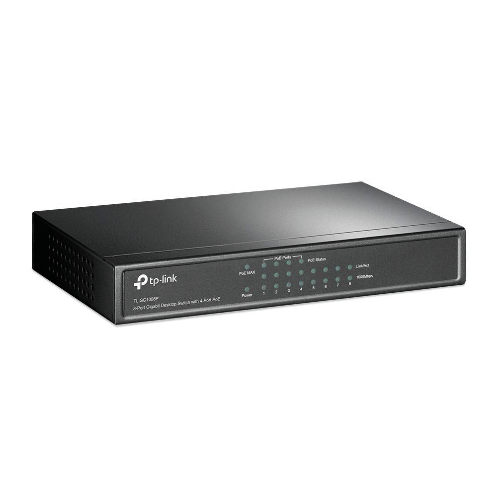 Switch TP-Link TL-SG1008P 8 Portas Gigabit PoE Não Gerido - Imagem 3