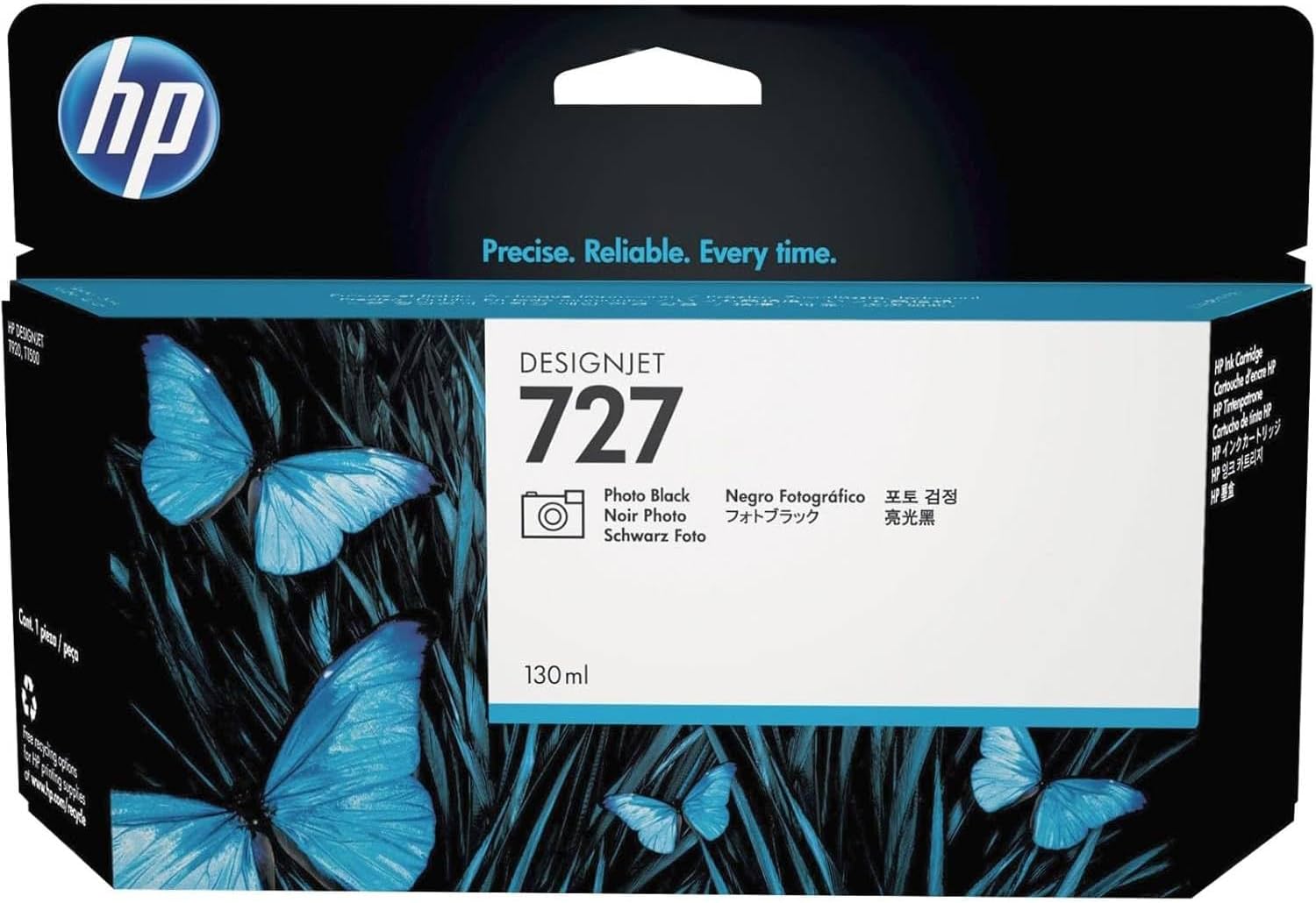 Tinteiro HP 727 Preto Foto 130ml