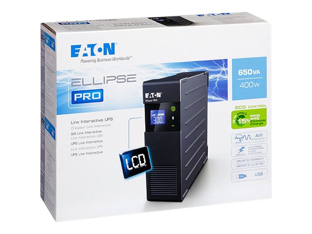 UPS Eaton Ellipse PRO 1600 VA 8 Saídas