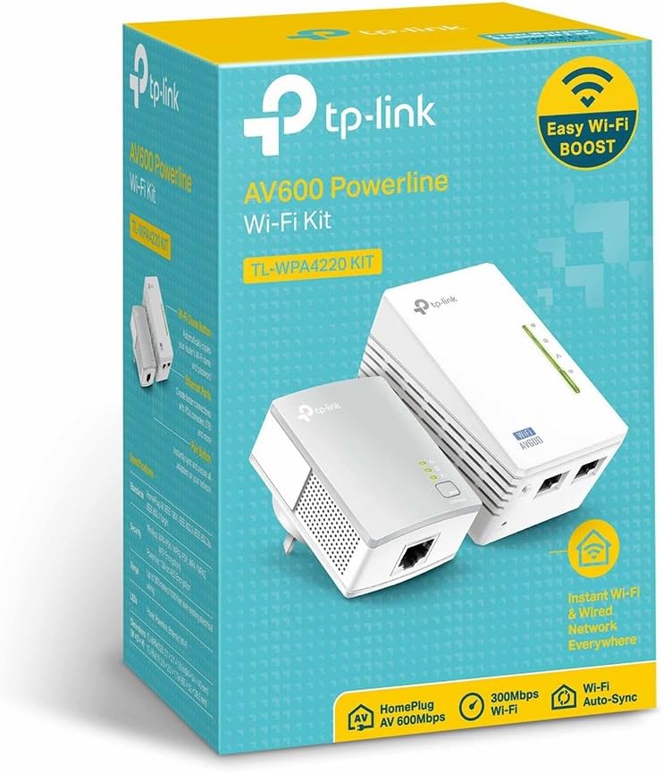Kit Powerline WiFi TP-Link TL-WPA4220KIT AV500 - Imagem 4