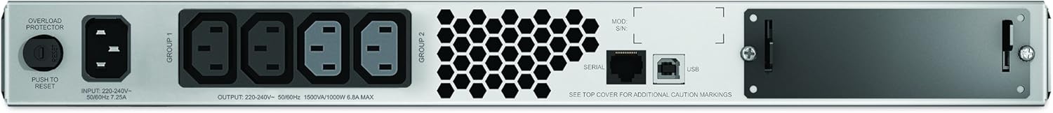 UPS Rack 1U APC Smart-UPS 1500 LCD 1500VA Preto - Imagem 3
