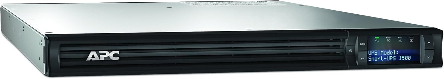 UPS Rack 1U APC Smart-UPS 1500 LCD 1500VA Preto - Imagem 4