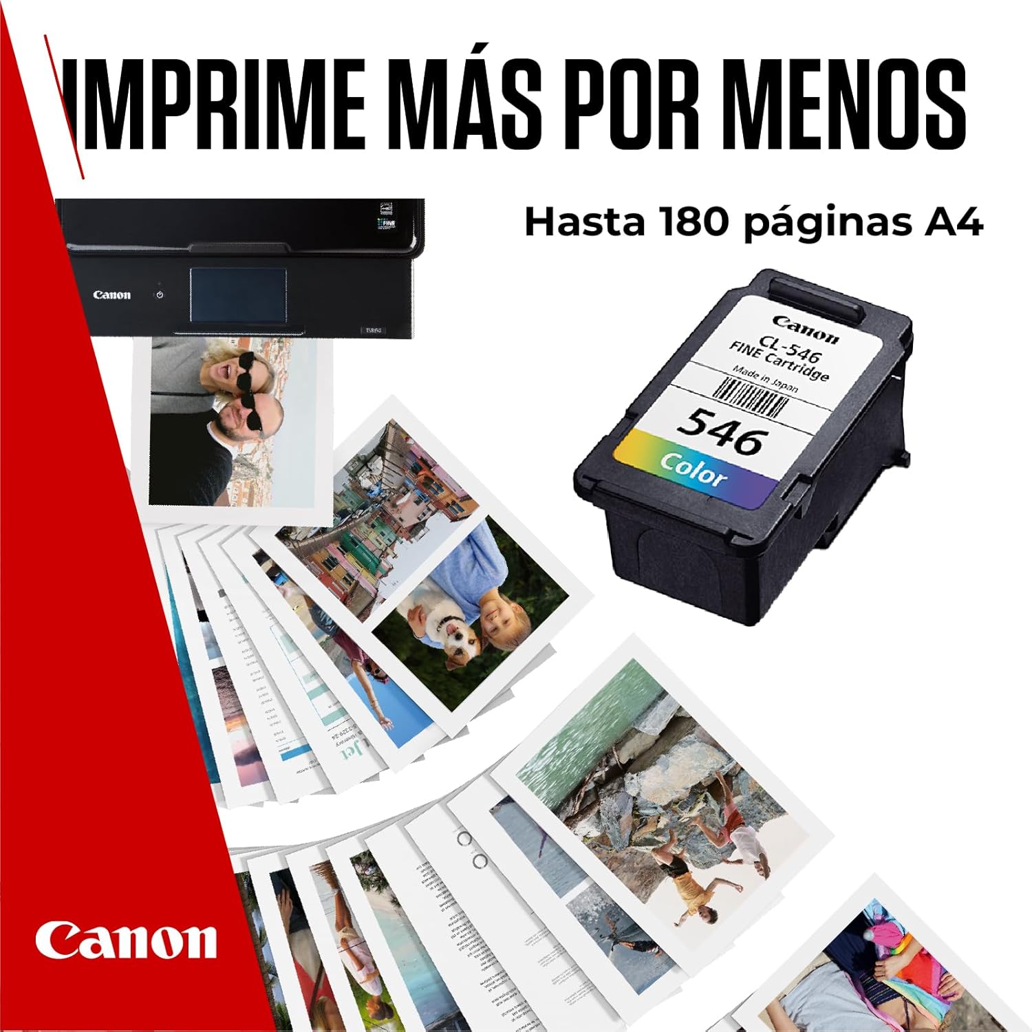 Tinteiro Canon CL-546 Cor 8ml Original - Imagem 5