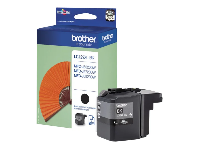 Tinteiro Brother LC-129XL BK Preto de Extra Alta Capacidade (2.400 Páginas) - Imagem 3
