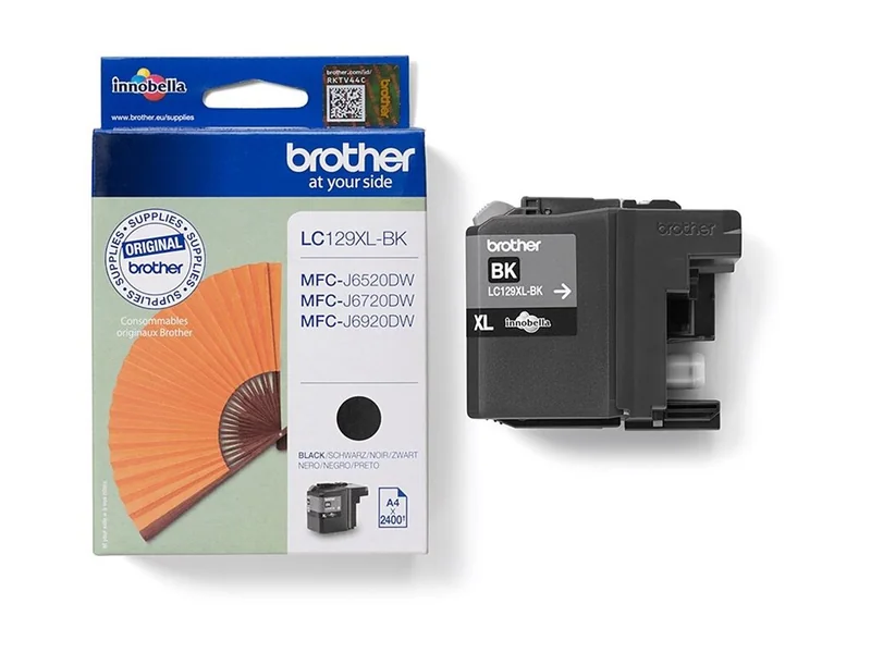 Tinteiro Brother LC-129XL BK Preto de Extra Alta Capacidade (2.400 Páginas) - Imagem 7