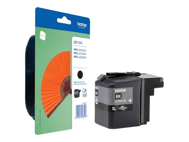 Tinteiro Brother LC-129XL BK Preto de Extra Alta Capacidade (2.400 Páginas) - Imagem 5