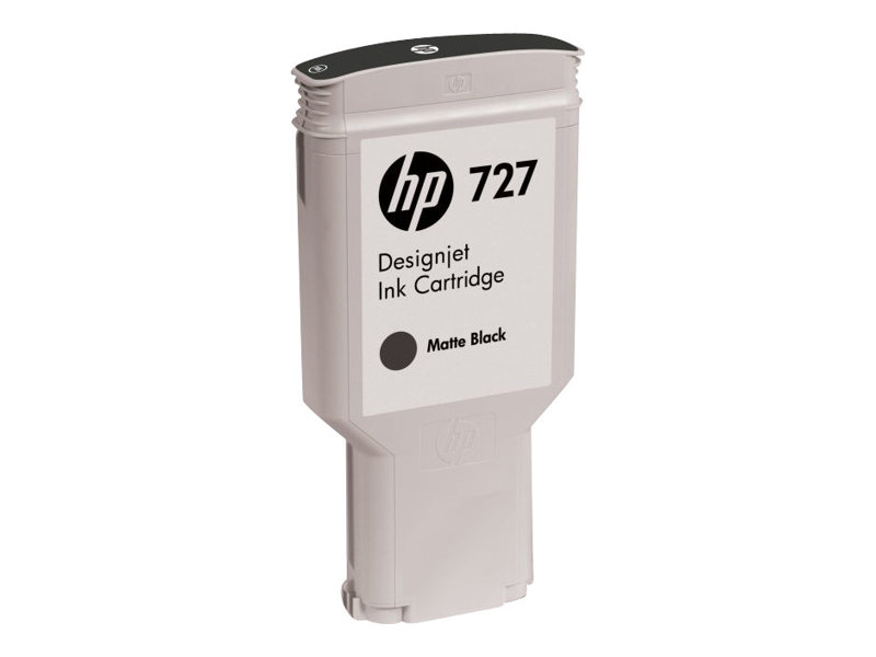 Tinteiro HP 727 Preto Opaco 300 ml Alta Capacidade Original - Imagem 2