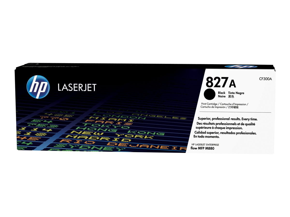 Toner HP LaserJet 827A CF300A Preto Original - Imagem 1