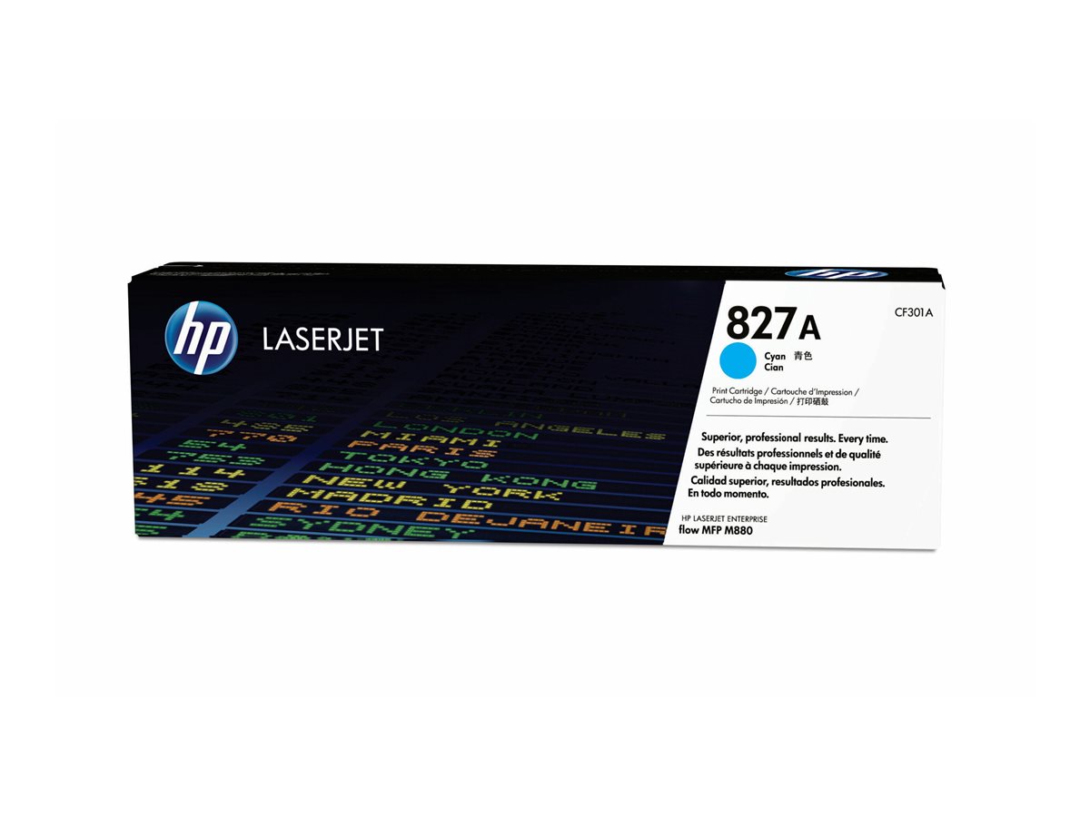 Cartucho de Toner HP 827A Azul Cyan Original - Imagem 5
