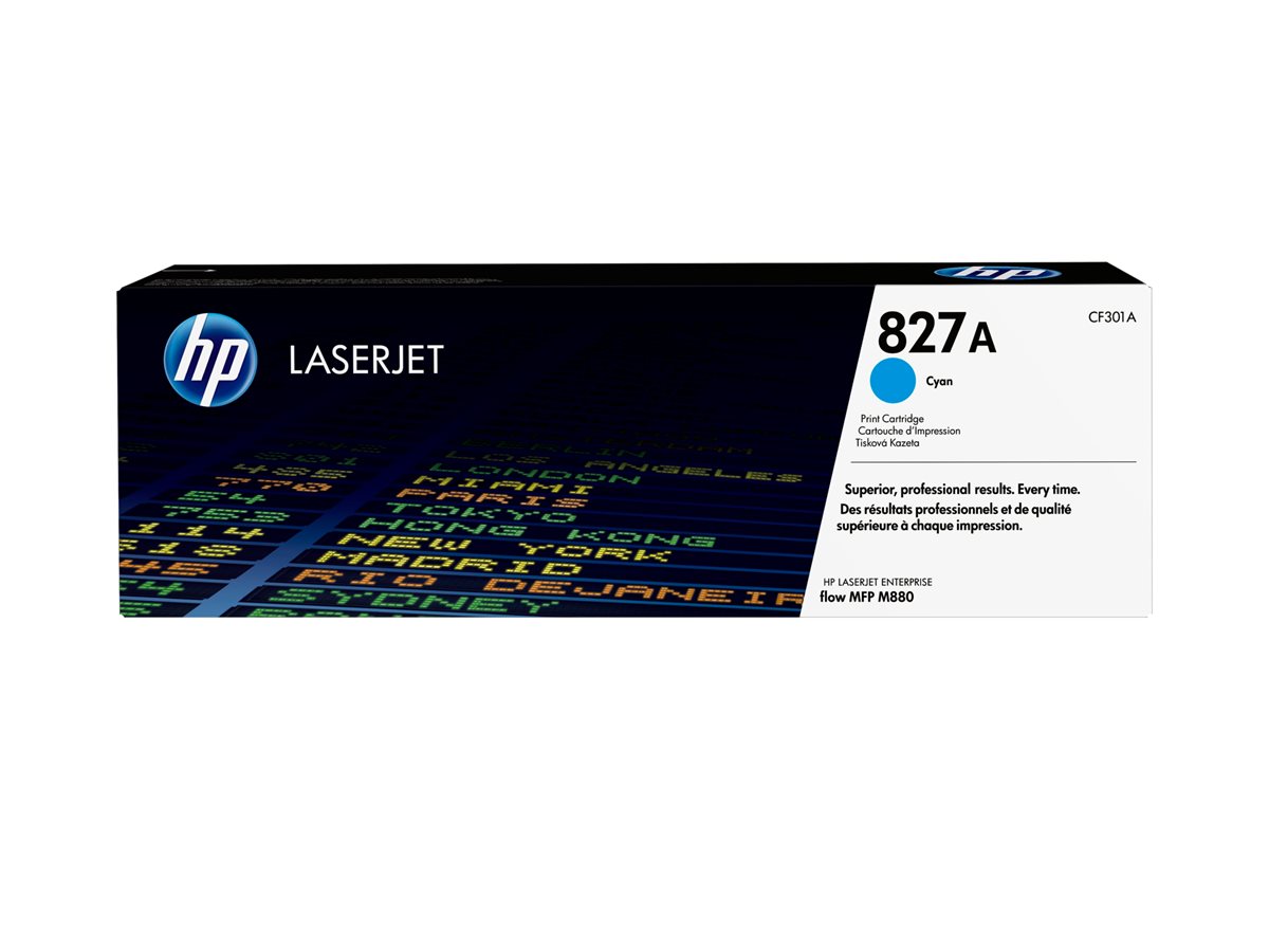 Cartucho de Toner HP 827A Azul Cyan Original - Imagem 3