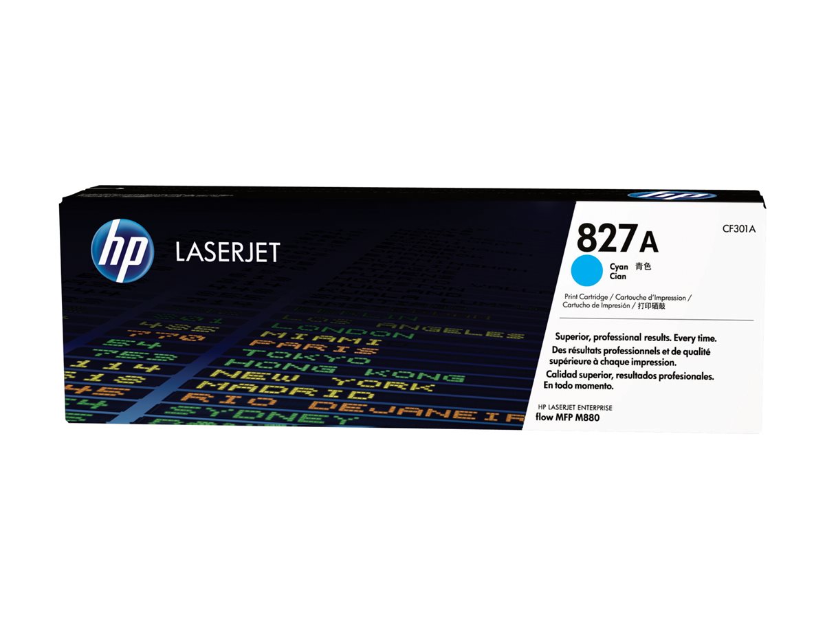Cartucho de Toner HP 827A Azul Cyan Original - Imagem 2