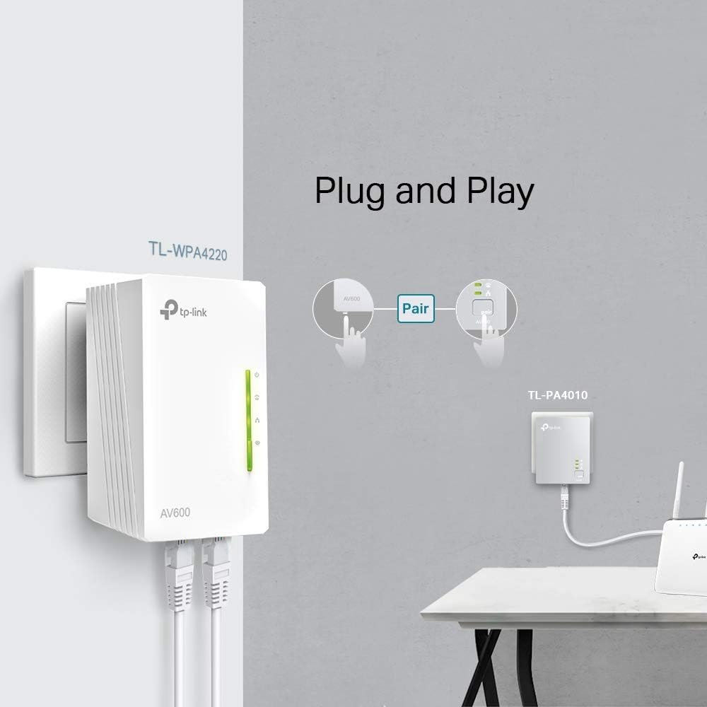 Kit Powerline WiFi TP-Link TL-WPA4220T AV500 - Imagem 4