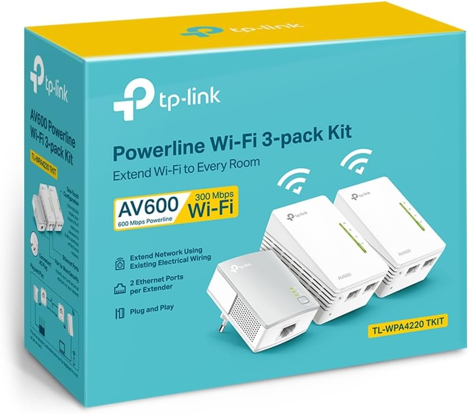 Kit Powerline WiFi TP-Link TL-WPA4220T AV500 - Imagem 6