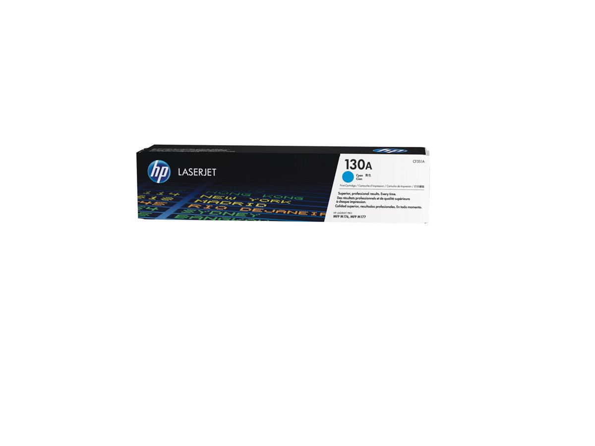 Cartucho de Toner HP 130A Azul Ciano - Imagem 2